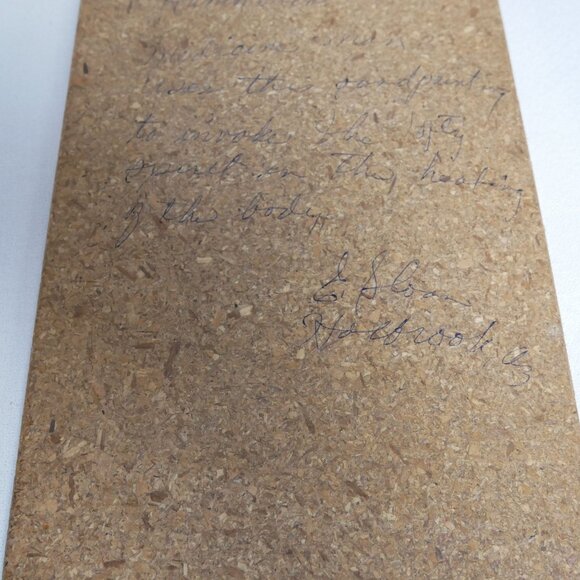 Vintage Navajo "Hunchback Medicine Man"  Sand Art w/ Tribal Figure Design 12"x6" - Picture 5 of 10